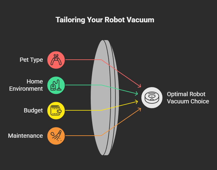 How to Choose the Right Robot Vacuum for Your Pets - visual selection
